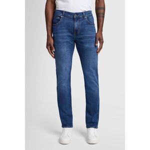 7 FOR ALL MANKIND Jeans Mens Size 38 Blue Medium Wash Modern Slim SLIMMY TAPERED